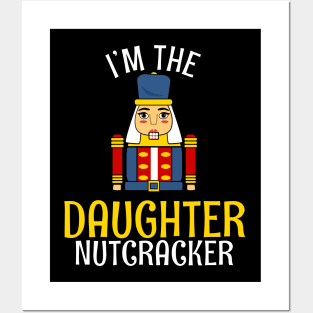 Daughter Nutcracker Matching Family Christmas Posters and Art